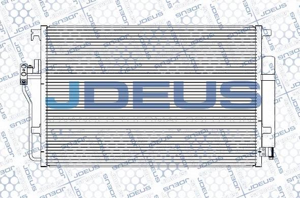 Jdeus M-7170830 - Конденсатор, кондиціонер autozip.com.ua