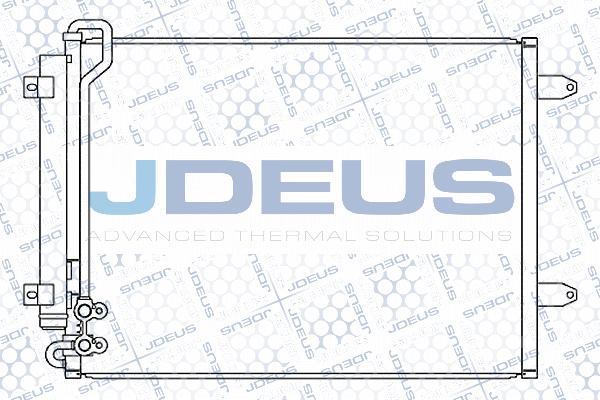 Jdeus M-7300230 - Конденсатор, кондиціонер autozip.com.ua