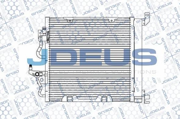 Jdeus M-7200960 - Конденсатор, кондиціонер autozip.com.ua