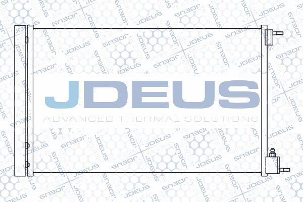Jdeus M-7201130 - Конденсатор, кондиціонер autozip.com.ua
