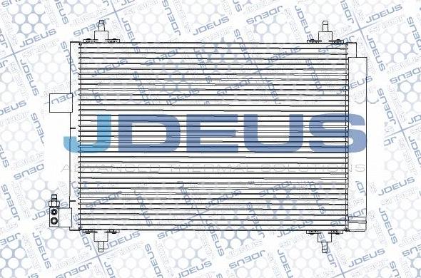 Jdeus M-7210370 - Конденсатор, кондиціонер autozip.com.ua