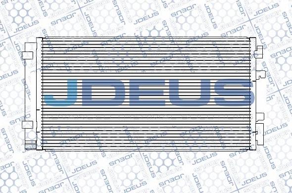 Jdeus M-7230900 - Конденсатор, кондиціонер autozip.com.ua