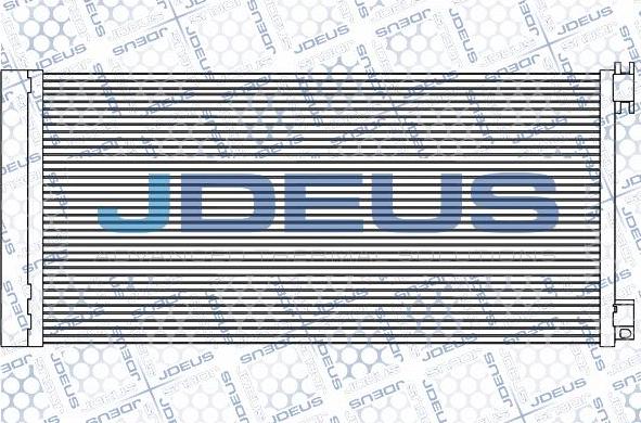 Jdeus M-7231150 - Конденсатор, кондиціонер autozip.com.ua
