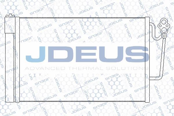Jdeus M-7700030 - Конденсатор, кондиціонер autozip.com.ua