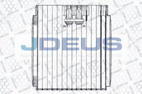 Jdeus RA9140020 - Випарник, кондиціонер autozip.com.ua