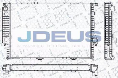 Jdeus RA0050080 - Радіатор, охолодження двигуна autozip.com.ua