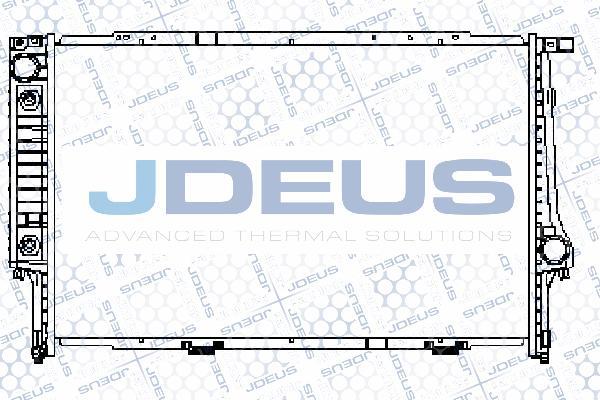 Jdeus RA0050190 - Радіатор, охолодження двигуна autozip.com.ua