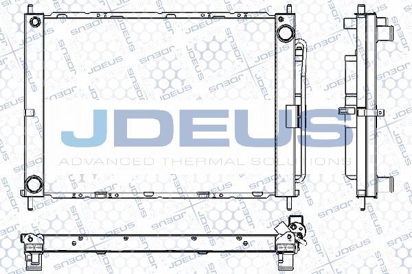Jdeus RA0190190 - Модуль охолодження autozip.com.ua