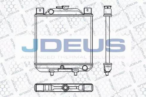 Jdeus RA0350040 - Радіатор, охолодження двигуна autozip.com.ua