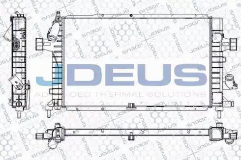 Jdeus RA0200980 - Радіатор, охолодження двигуна autozip.com.ua