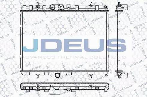 Jdeus RA0210430 - Радіатор, охолодження двигуна autozip.com.ua