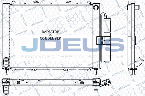 Jdeus RA0230940 - Модуль охолодження autozip.com.ua