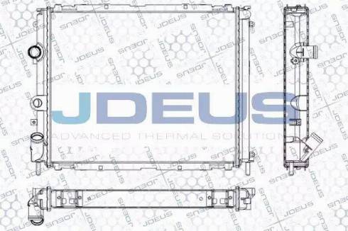 Jdeus RA0230590 - Радіатор, охолодження двигуна autozip.com.ua