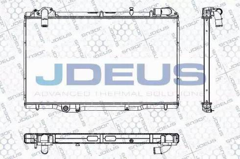 Jdeus RA0230512 - Радіатор, охолодження двигуна autozip.com.ua