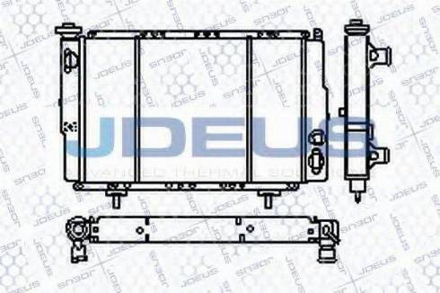 Jdeus RA0230030 - Радіатор, охолодження двигуна autozip.com.ua