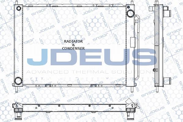 Jdeus RA0230780 - Модуль охолодження autozip.com.ua