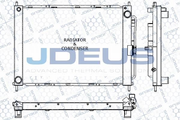 Jdeus RA0230781 - Модуль охолодження autozip.com.ua