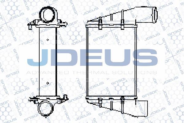 Jdeus RA8010150 - Интеркулер autozip.com.ua