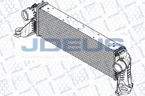 Jdeus RA8140100 - Интеркулер autozip.com.ua