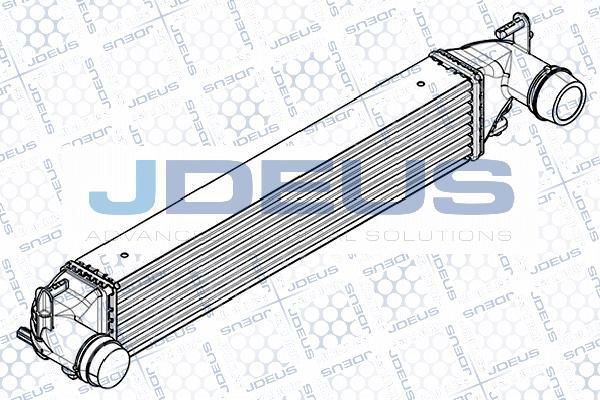 Jdeus RA8111420 - Интеркулер autozip.com.ua