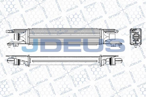 Jdeus RA8200930 - Интеркулер autozip.com.ua