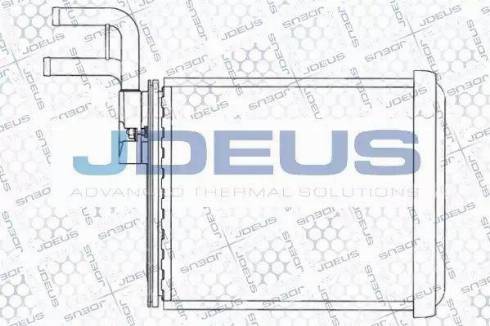 Jdeus RA2070051 - Теплообмінник, опалення салону autozip.com.ua