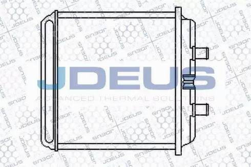 Jdeus RA2140002 - Теплообмінник, опалення салону autozip.com.ua