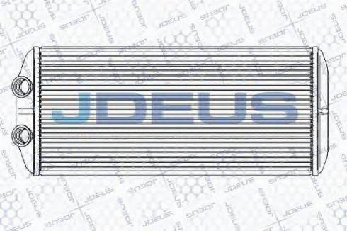 Jdeus RA2210380 - Теплообмінник, опалення салону autozip.com.ua