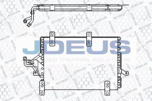 Jdeus RA7110600 - Конденсатор, кондиціонер autozip.com.ua