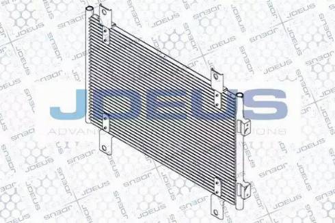 Jdeus RA7110190 - Конденсатор, кондиціонер autozip.com.ua