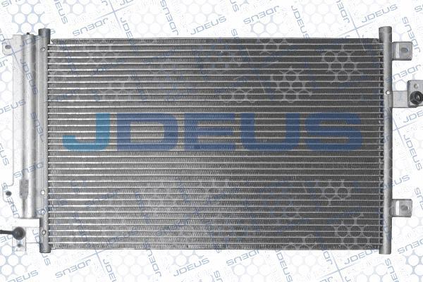 Jdeus RA7111180 - Конденсатор, кондиціонер autozip.com.ua