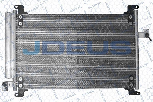 Jdeus RA7111170 - Конденсатор, кондиціонер autozip.com.ua