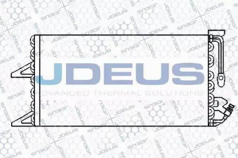 Jdeus RA7360060 - Конденсатор, кондиціонер autozip.com.ua
