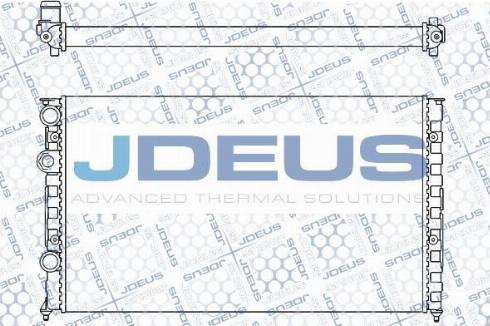 Jdeus M-0300710 - Радіатор, охолодження двигуна autozip.com.ua