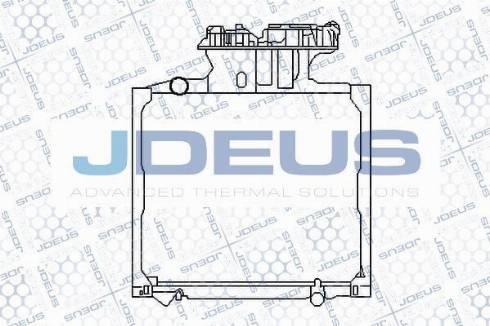 Jdeus TH0170008 - Термостат, охолоджуюча рідина autozip.com.ua
