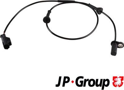 JP Group 4997104370 - Датчик ABS, частота обертання колеса autozip.com.ua