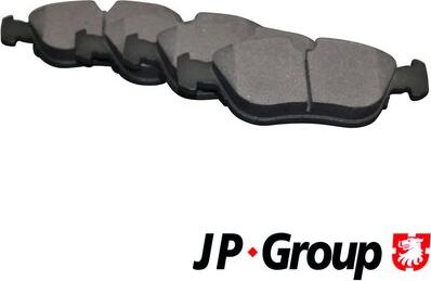 JP Group 4963600810 - Гальмівні колодки, дискові гальма autozip.com.ua