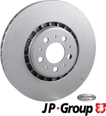 JP Group 4963100900 - Гальмівний диск autozip.com.ua