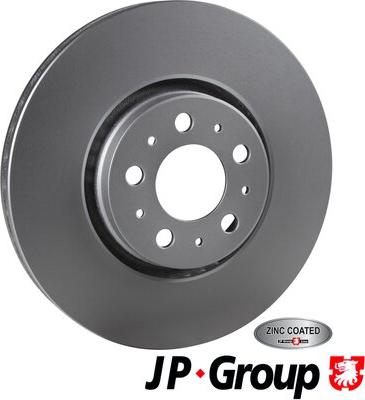 JP Group 4963100800 - Гальмівний диск autozip.com.ua