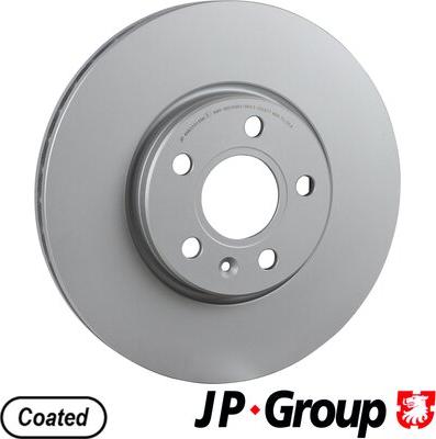 JP Group 4963101500 - Гальмівний диск autozip.com.ua