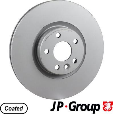 JP Group 4963102100 - Гальмівний диск autozip.com.ua