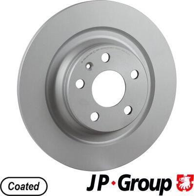 JP Group 4963201200 - Гальмівний диск autozip.com.ua