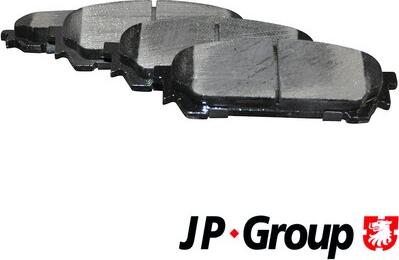 JP Group 4663700210 - Гальмівні колодки, дискові гальма autozip.com.ua