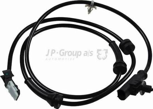 JP Group 4097100100 - Датчик ABS, частота обертання колеса autozip.com.ua