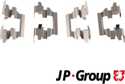 JP Group 4064004110 - Комплектуючі, колодки дискового гальма autozip.com.ua