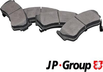 JP Group 4063600410 - Гальмівні колодки, дискові гальма autozip.com.ua