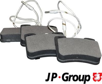 JP Group 4163604010 - Гальмівні колодки, дискові гальма autozip.com.ua