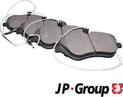 JP Group 4163601410 - Гальмівні колодки, дискові гальма autozip.com.ua