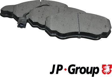 JP Group 4163602410 - Гальмівні колодки, дискові гальма autozip.com.ua