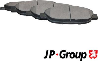 JP Group 4163602710 - Гальмівні колодки, дискові гальма autozip.com.ua